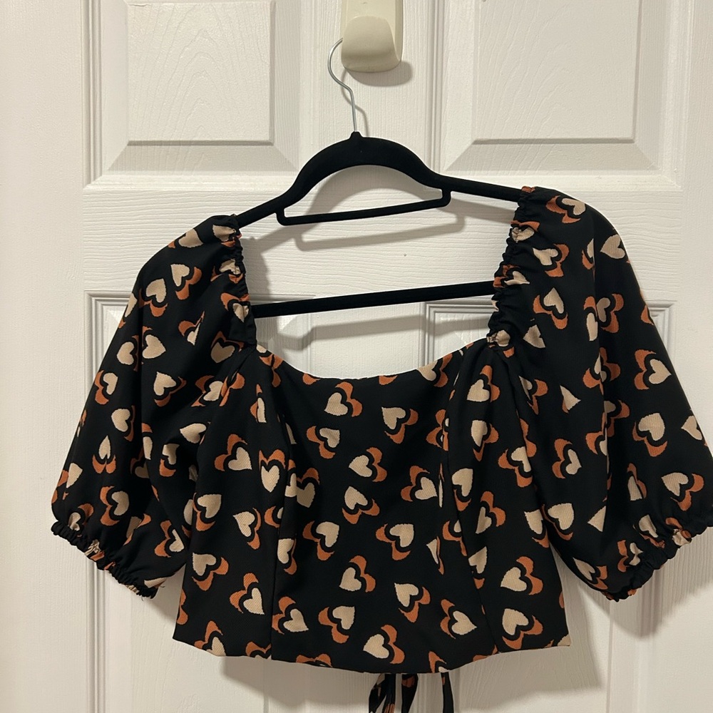 Heart Crop Top